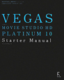 VEGAS　MOVIE　STUDIO　HD　PLATINUM10　Starter　Manual