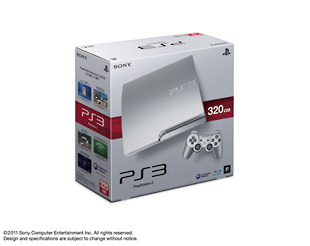 ＰｌａｙＳｔａｔｉｏｎ　３　ＨＤＤ３２０ＧＢ：サテン・シルバー（ＣＥＣＨ２５００ＢＳＳ）