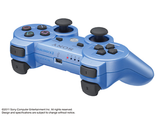 ワイヤレスコントローラ（ＤＵＡＬＳＨＯＣＫ　３）：キャンディー・ブルー