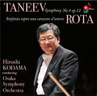タニェエフ　交響曲第４番／ロータ：交響曲第４番