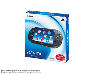 PlayStation Vita 3G／Wi－Fiモデル：クリスタル・ブラック 