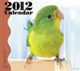 インコ　ミニカレンダー　2012
