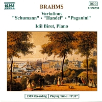 ブラームス:シューマンの主題による16の変奏曲嬰ヘ短調Op.9