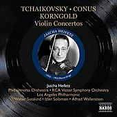 チャイコフスキー、コニュス、コルンゴルト：ヴァイオリン協奏曲