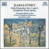 カバレフスキー：チェロ協奏曲　第１番　ト短調　Ｏｐ．４９