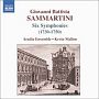 サンマルティーニ：6つの交響曲（1730－1750）