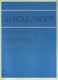 L．ブーランジェ　ピアノのための3つの作品
