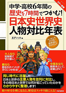 中学・高校6年間の 歴史を7時間でつかむ!日本史世界史 人物対比年表
