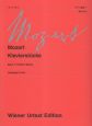 モーツァルト／ピアノ曲集　初期の作品＜ウィーン原典版・新訂版＞(1)