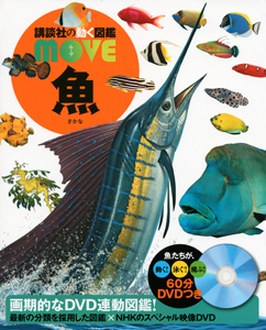 魚　講談社の動く図鑑ＭＯＶＥ　ＤＶＤつき