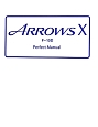 ARROWS　X　F－10D　Perfect　Manual