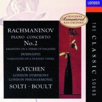 ラフマニノフ：ピアノ協奏曲第２番、パガニーニの主題による狂詩曲