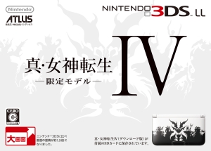 ニンテンドー３ＤＳ　ＬＬ　真・女神転生ＩＶ　＜限定モデル＞（ＳＰＲＳＷＤＤＭ）