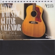 ビンテージ・アコースティック・ギター・カレンダー＜卓上版＞　2014