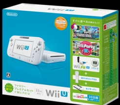 WiiU すぐに遊べるファミリープレミアムセット+Wii Fit U:シロ(WUPSWAFT)