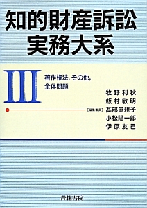 知的財産訴訟実務大系　著作権法，その他，全体問題