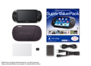 PSV　Super　Value　Pack　3G／Wi－Fiモデル：クリスタル・ブラック（PCHJ10019）