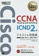 CCNA　Routing　and　Switching　ICND2編　テキスト＆問題集