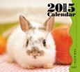 ミニカレンダー　ウサギ　2015