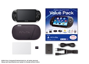 PlayStationVita　Value　Pack　3G／Wi－Fiモデル：クリスタル・ブラック（PCHJ10023）