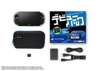 PlayStation Vita PCHJ10025　ブルー/ブラック