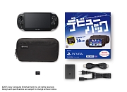 PlayStationVita　デビューパック　3G／Wi－Fiモデル：クリスタル・ブラック（PCHJ10026）