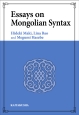 Essays　on　Mongolian　Syntax