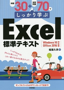 例題30+演習問題70でしっかり学ぶ Excel標準テキスト<Windows10/Office2016対応版>