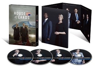 ハウス・オブ・カード　野望の階段　SEASON　3　DVD　Complete　Package
