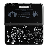 Ｎｅｗニンテンドー３ＤＳ　ＬＬ　ソルガレオ・ルナアーラ：ブラック（ＲＥＤＳＫＣＡＡ）