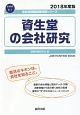 資生堂の会社研究　会社別就職試験対策シリーズ　生活用品　2018