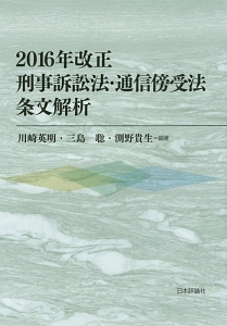 ２０１６年改正　刑事訴訟法・通信傍受法条文解析