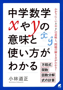 中学数学 xやyの意味と使い方がわかる