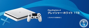 ＰｌａｙＳｔａｔｉｏｎ４：グレイシャー・ホワイト　１ＴＢ（ＣＵＨ２１００ＢＢ０２）