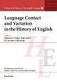 Language　Contact　and　Variation　in　the　History　of　English　Studies　in　the　History　of　the　English　Language7