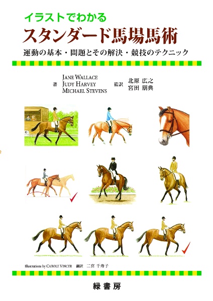 イラストでわかる　スタンダード馬場馬術