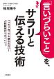 「言いづらいこと」を、サラリと伝える技術