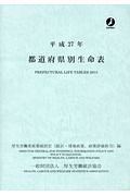 都道府県別生命表　平成２７年