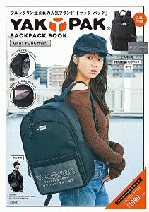 ＹＡＫ　ＰＡＫ　ＢＡＣＫＰＡＣＫ　ＢＯＯＫ　ＧＲＡＹ　ＰＯＵＣＨ　ｖｅｒ．