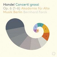 ゲオルク・フリードリヒ・ヘンデル（１６８５－１７５９）：合奏協奏曲（コンチェルト・グロッソ）Ｏｐ．６より第１番～第６番