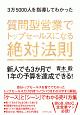 3万5000人を指導してわかった　質問型営業でトップセールスになる絶対法則