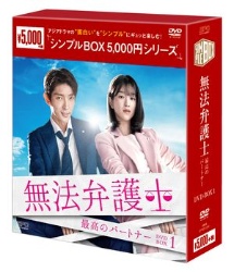 無法弁護士〜最高のパートナー　DVD－BOX1＜シンプルBOX　5，000円シリーズ＞