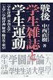 戦後学生雑誌と学生運動　『学生評論』『季刊大学』『大学』『学園評論』解説