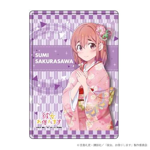 EC限>桜沢墨 彼女、お借りします 着物 キャラクリアケース