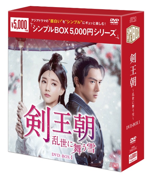剣王朝〜乱世に舞う雪〜DVD－BOX1（9枚組）＜シンプルBOX　5，000円シリーズ＞