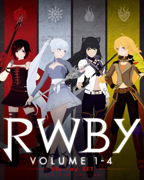 RWBY　Volume　1－4　ブルーレイSET＜初回仕様＞