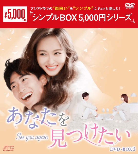 あなたを見つけたい　DVD－BOX3（7枚組）　＜シンプルBOX　5，000円シリーズ＞