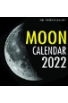 月齢月の満ち欠けカレンダー　2022