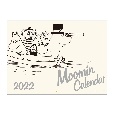 ムーミン壁かけカレンダー　モノトーン　2022