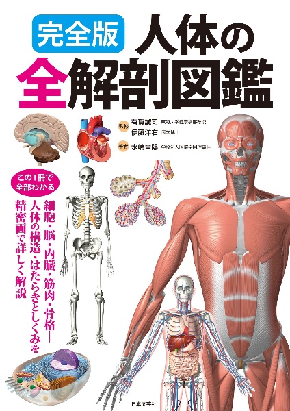 有賀誠司『完全版 人体の全解剖図鑑 知りたいことが詳しくよくわかる!』